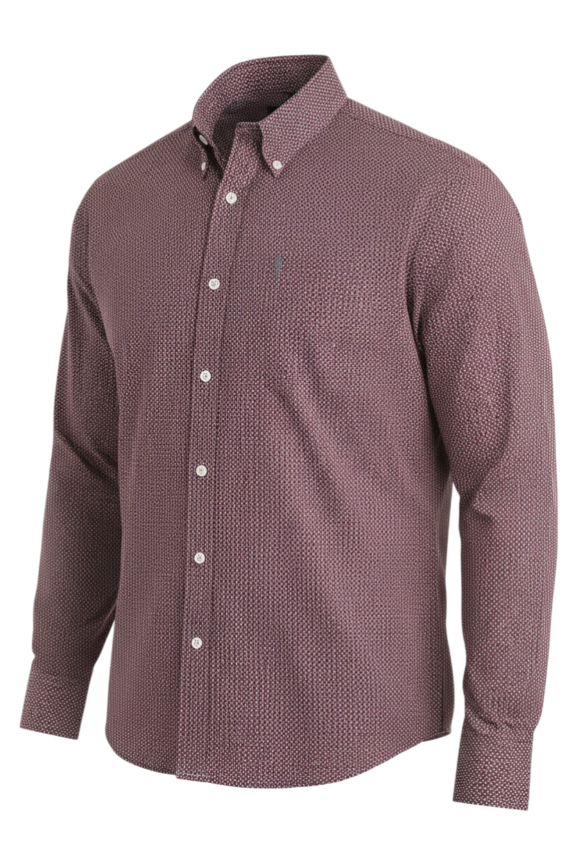CINCH MENS MODERN FIT PRINT - PINK