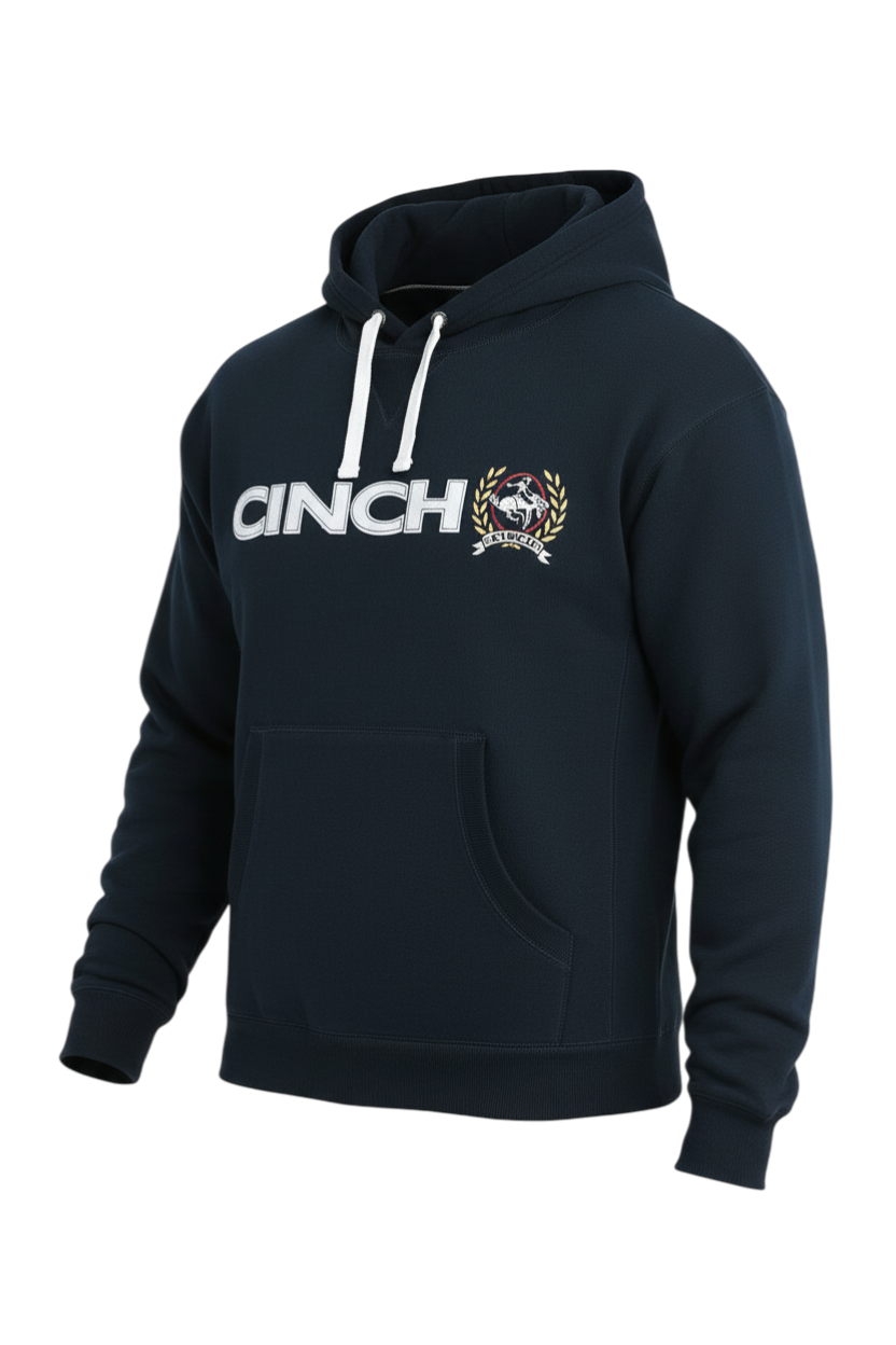 CINCH MEN'S PULLOVER HOODIE - BLUE**FINAL SALE**