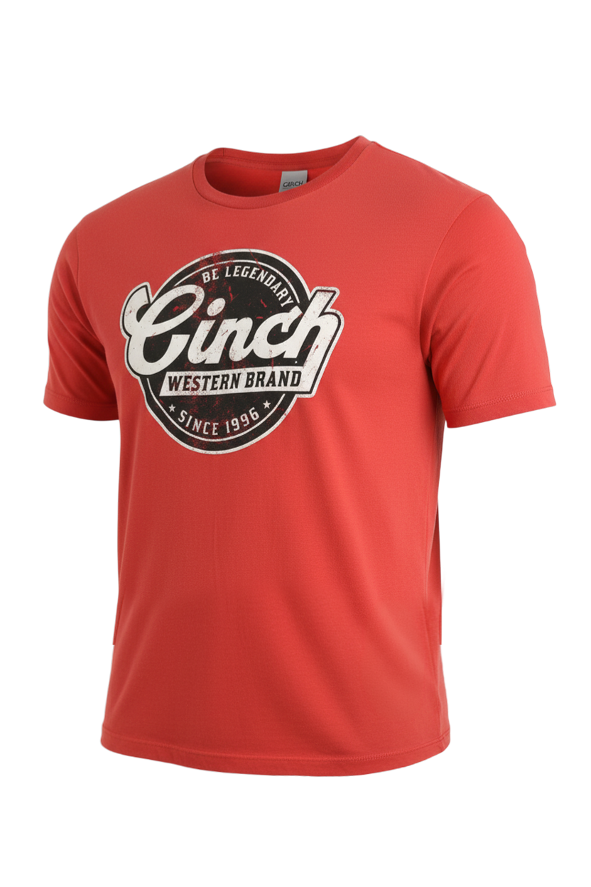 CINCH MEN'S T-SHIRT - RED