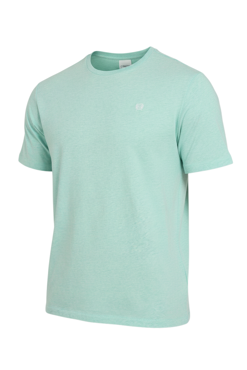 CINCH MEN'S LOGO T-SHIRT - TURQUOISE