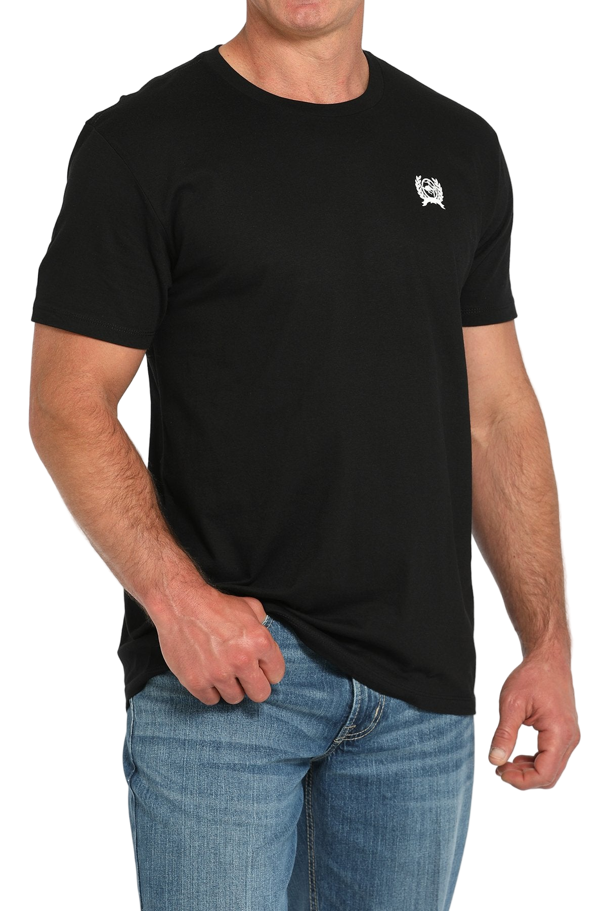 CINCH MEN'S GRAPHIC T-SHIRT - BLACK