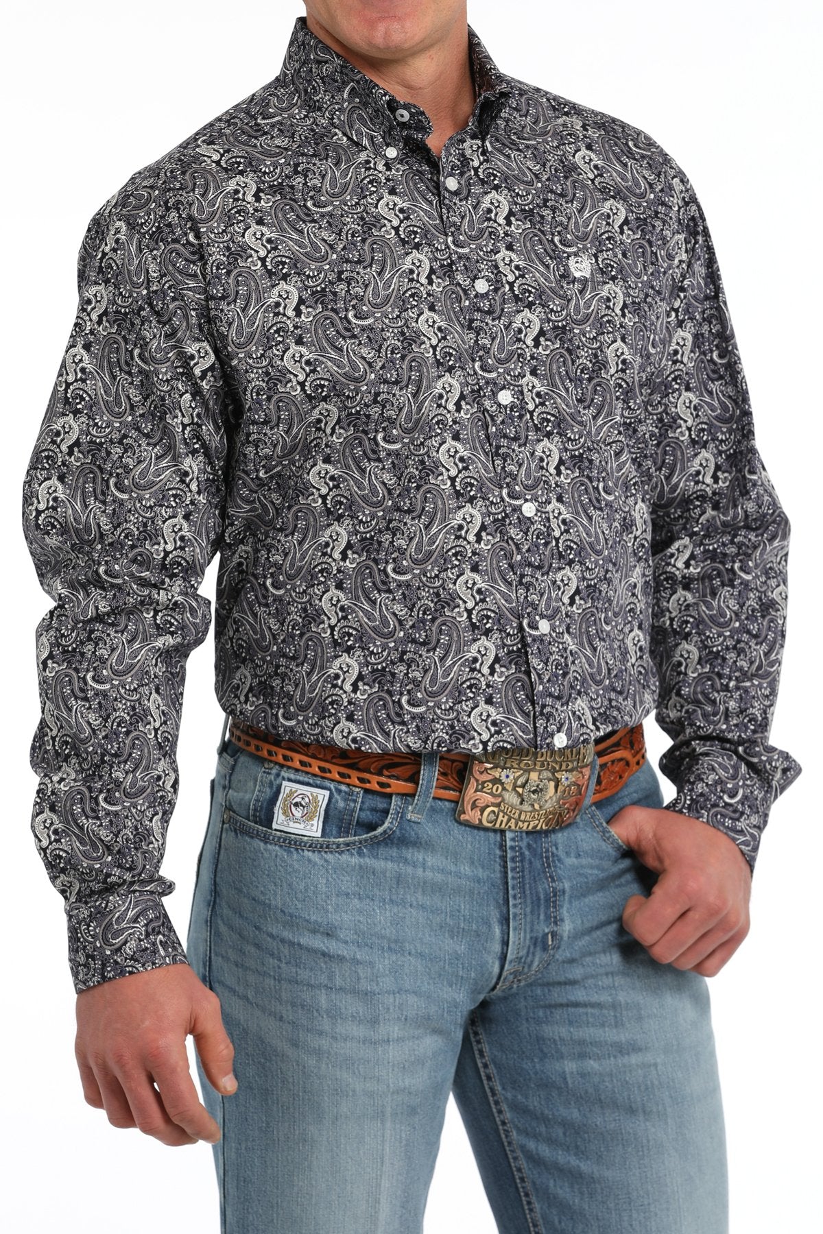 CINCH MEN'S PAISLEY SHIRT - MULTI