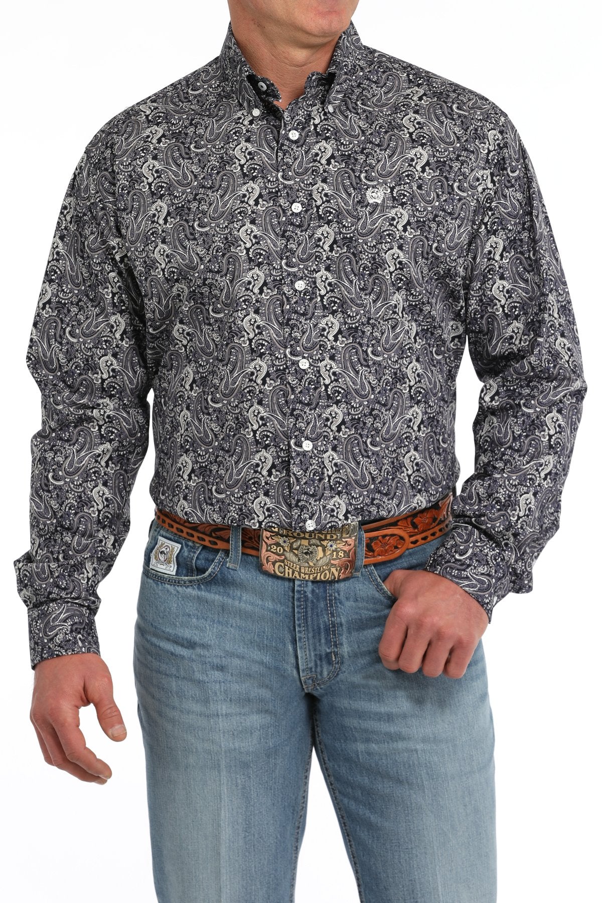CINCH MEN'S PAISLEY SHIRT - MULTI