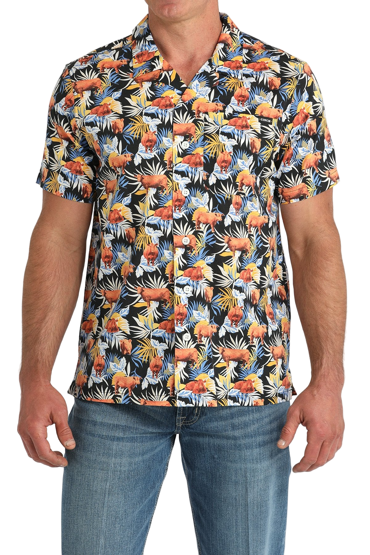 CINCH MEN'S PRINT SHIRT - MULTI**FINAL SALE**