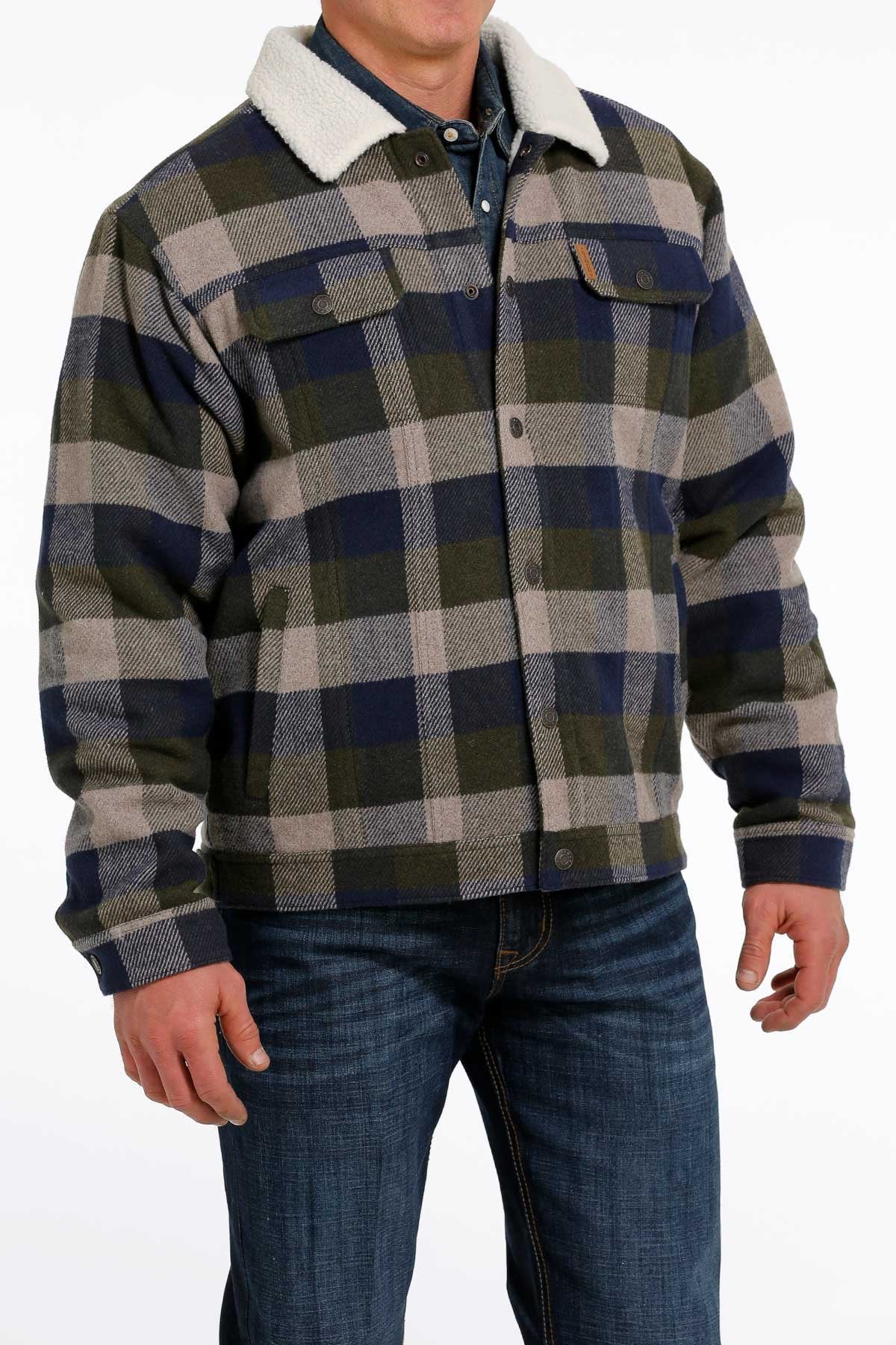CINCH MENS WOOLY TRUCKER JACKET - MULTI