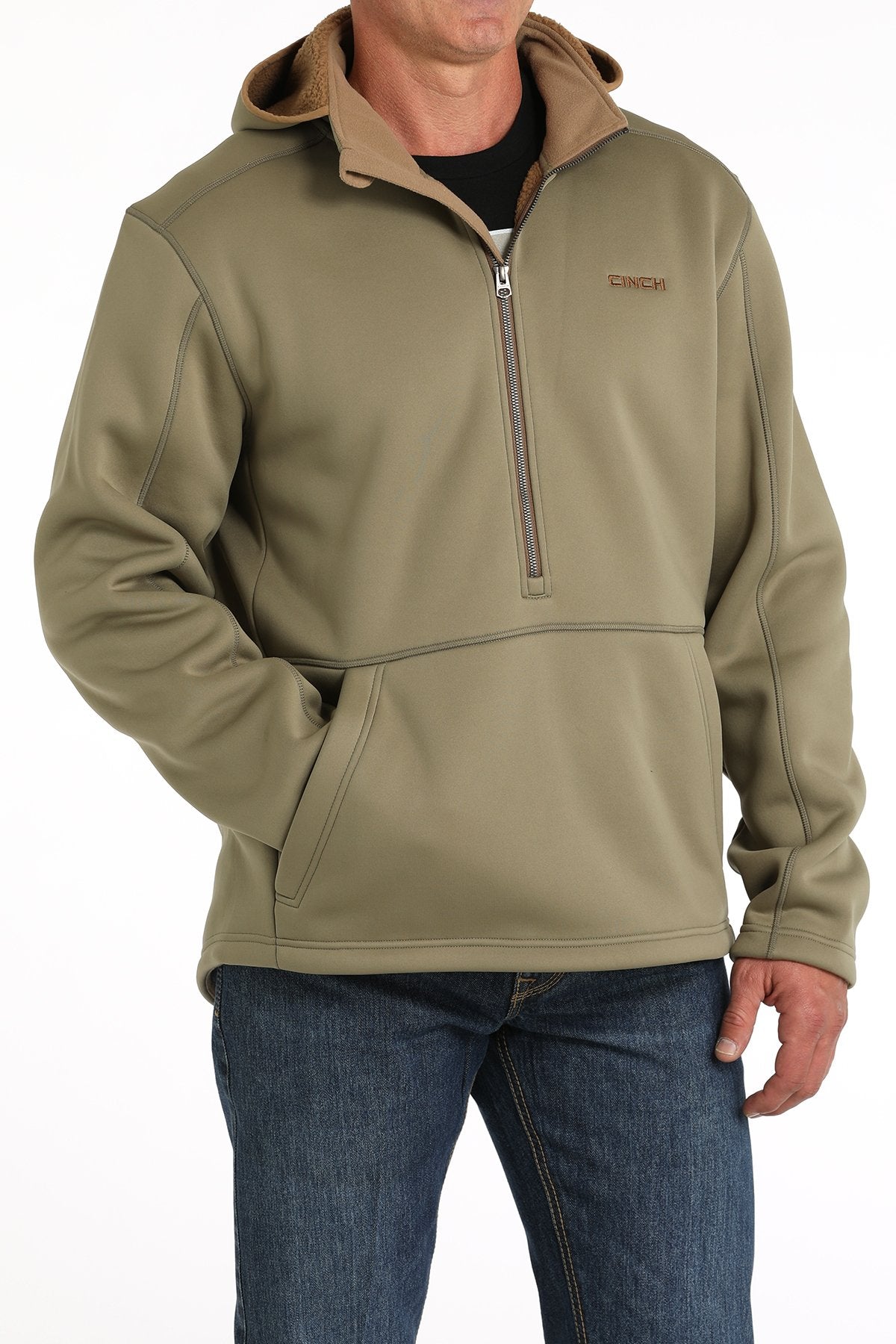 CINCH MEN'S PATRIARCH HOODIE - OLIVE