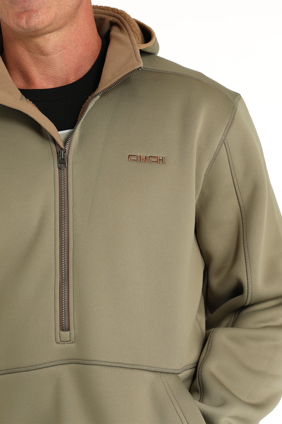 CINCH MEN'S PATRIARCH HOODIE - OLIVE