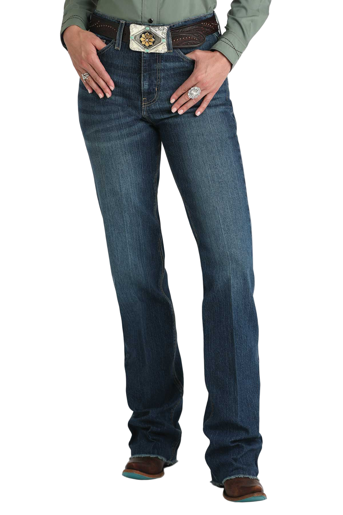 CRUEL SKYLAR BOOT CUT JEANS - DARK