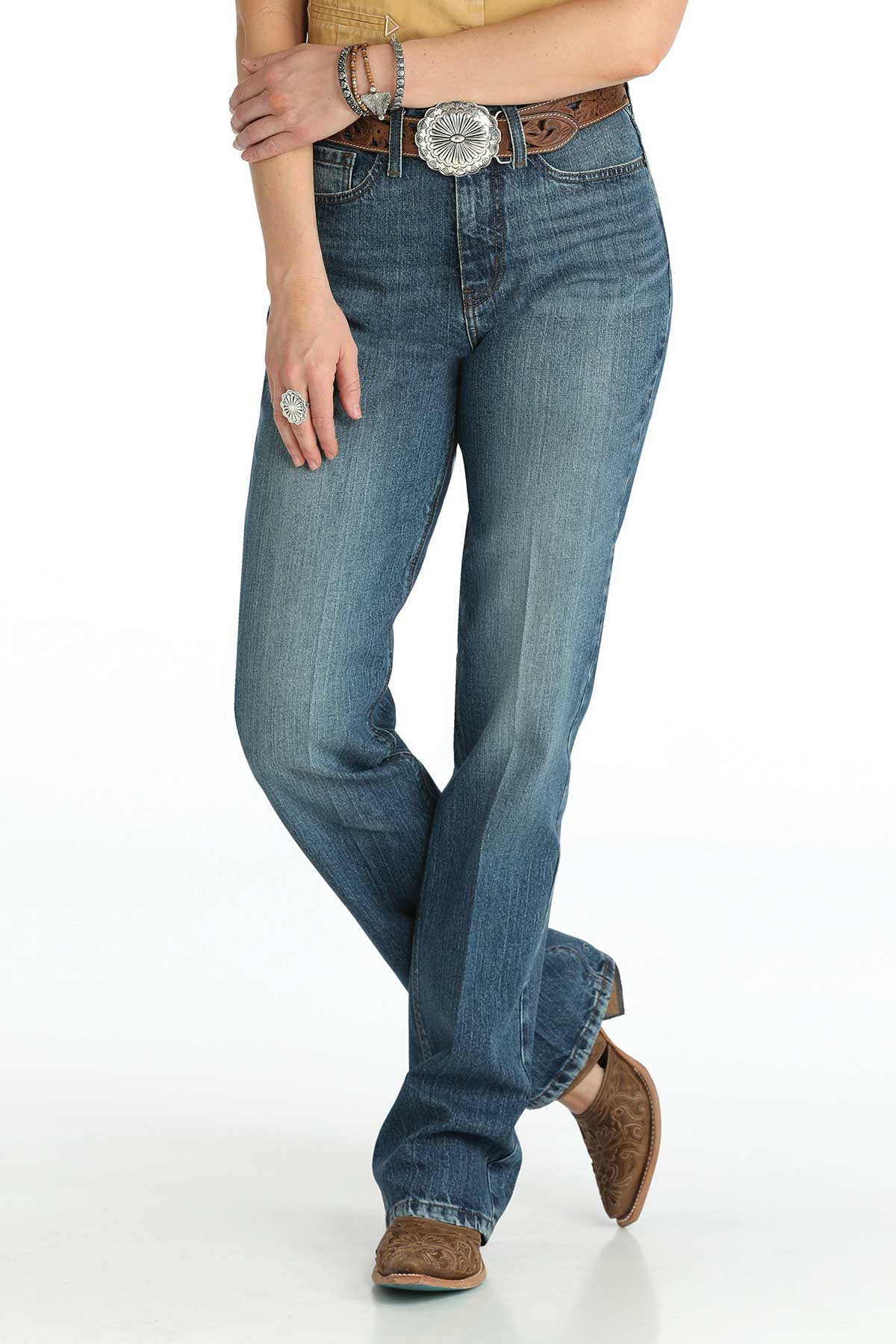 CRUEL WOMENS QUINN JEANS - MEDIUM STONE