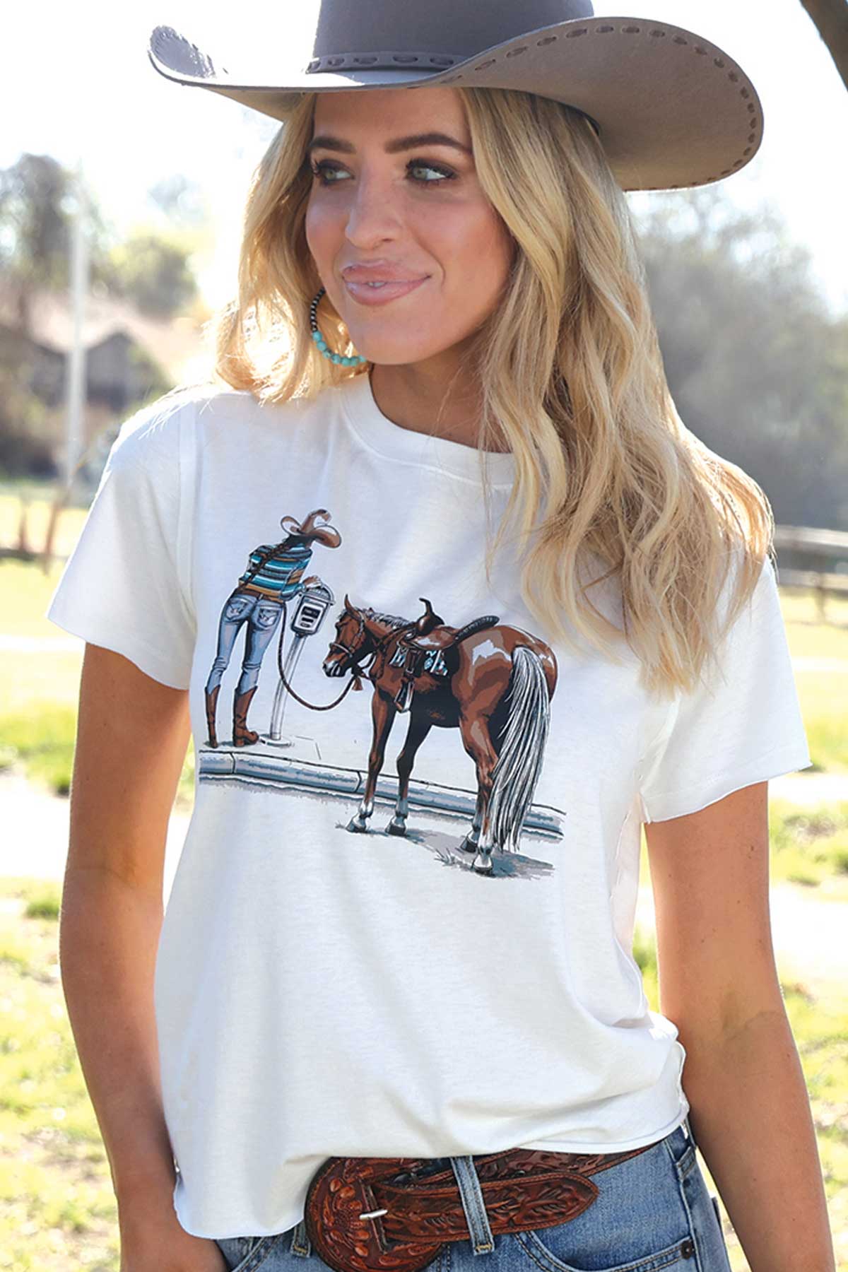 CRUEL WOMENS CROP TEE - WHITE