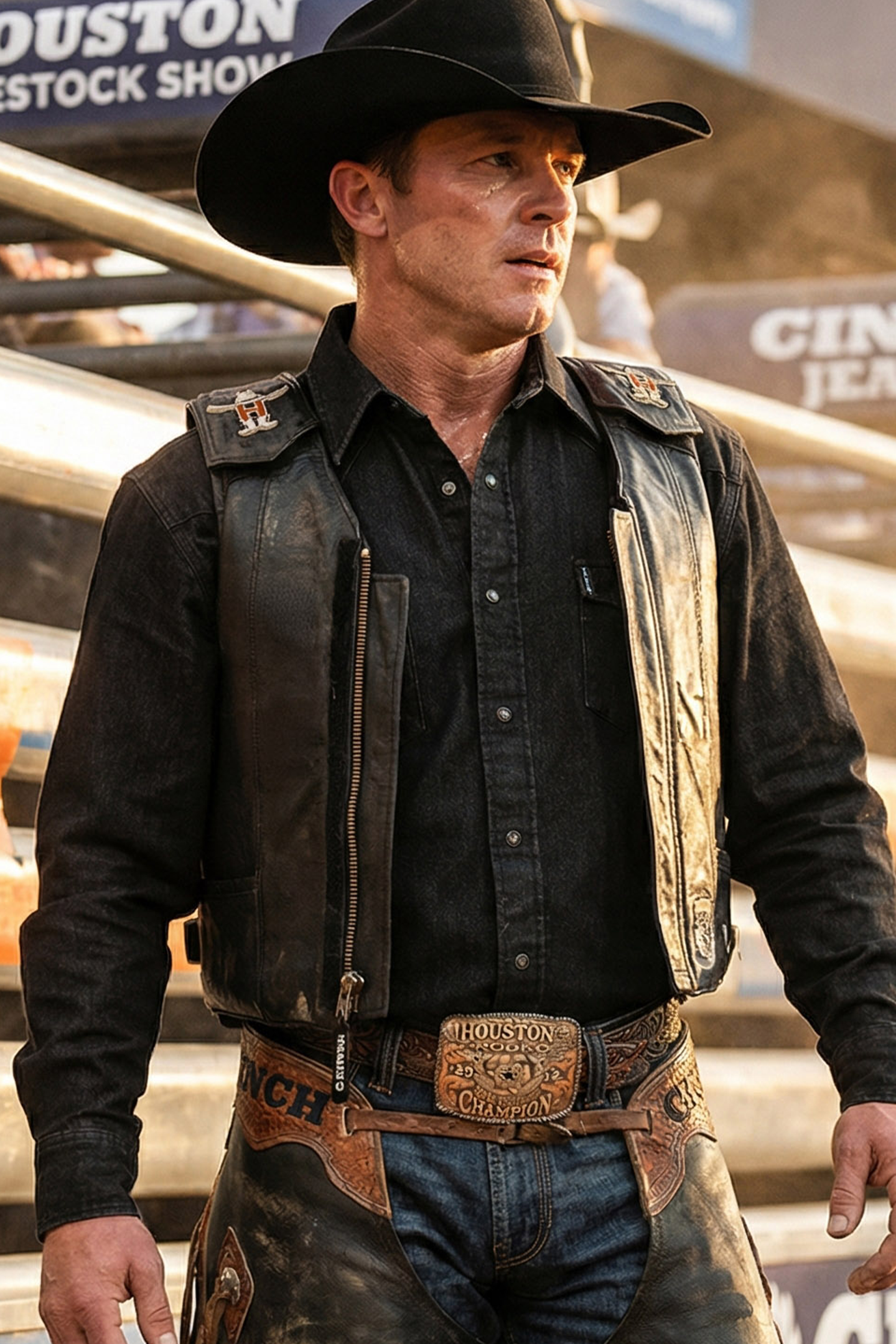 CINCH MENS WESTERN SHIRT SOLID - BLACK DENIM