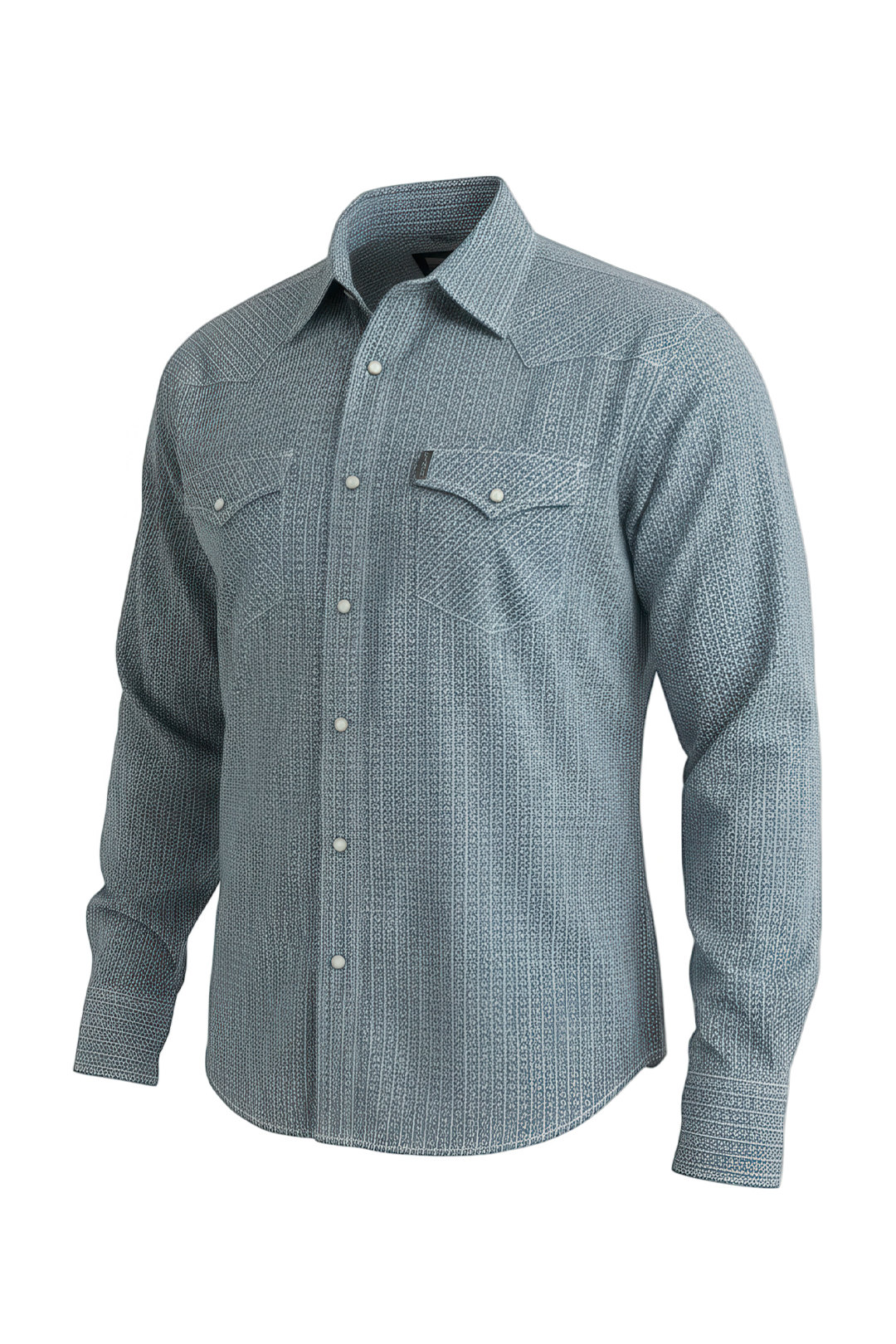 CINCH MENS WESTERN PRINT - BLUE