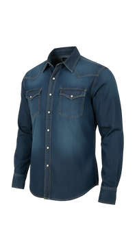 CINCH MEN'S SNAP FRONT WESTERN SHIRT - DENIM