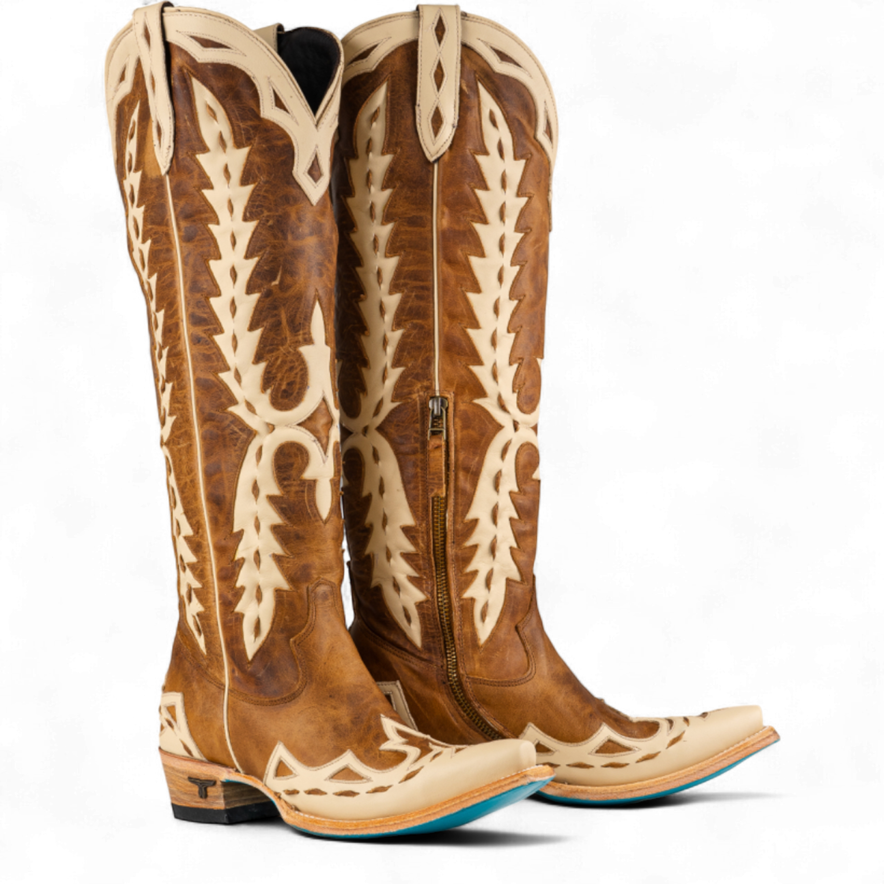 Go West X Lane Chase the Wind Knee High - Desert Clay