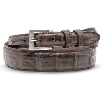 Rod Patrick Belt 1.25 Taper - Brown Fuscus Caiman