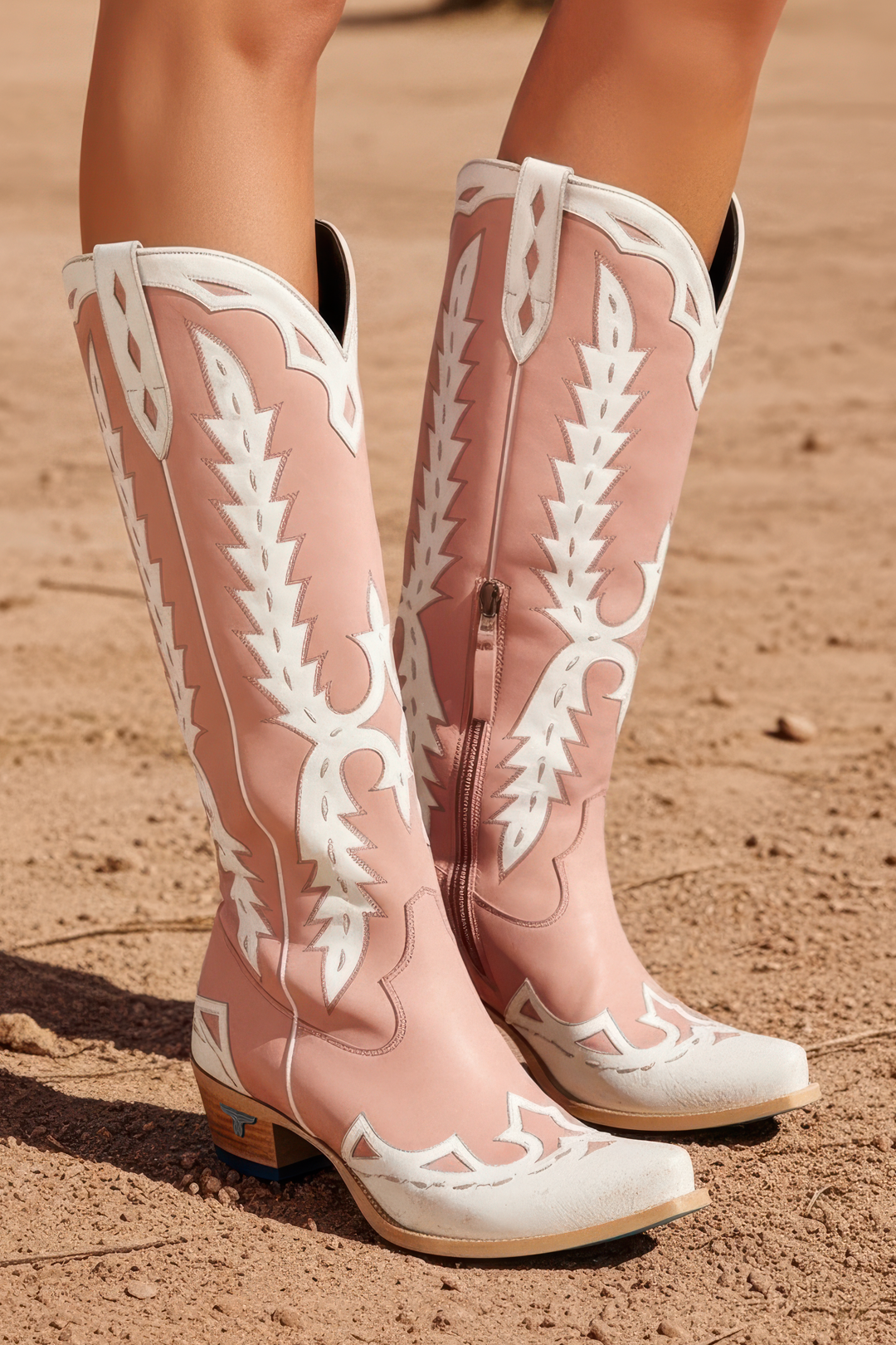 Go West X Lane Chase the Wind Knee High - Blush ** Final Sale **