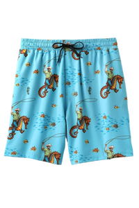CINCH MENS SWIM TRUNK - BLUE