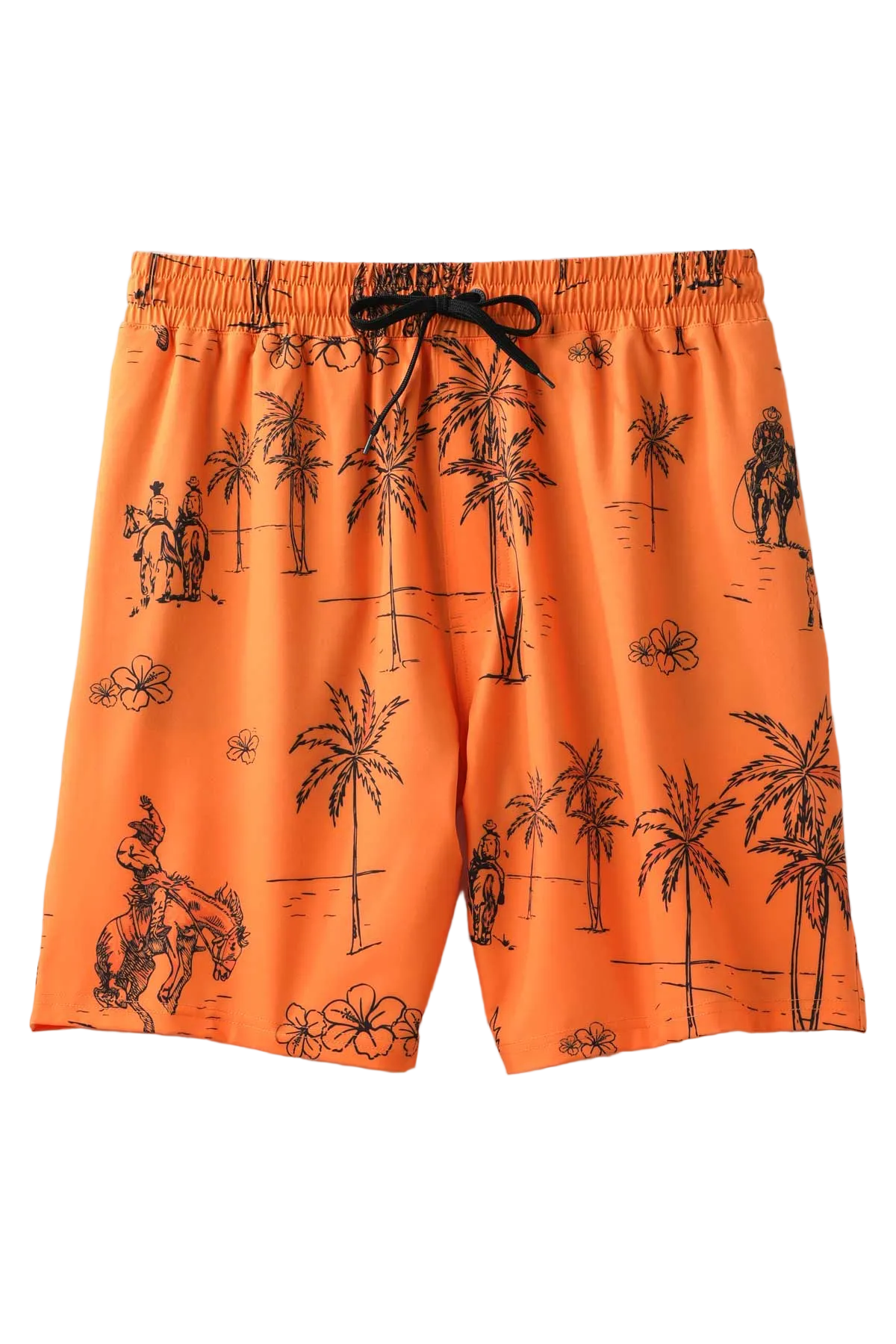 CINCH MENS SWIM TRUNK - ORANGE