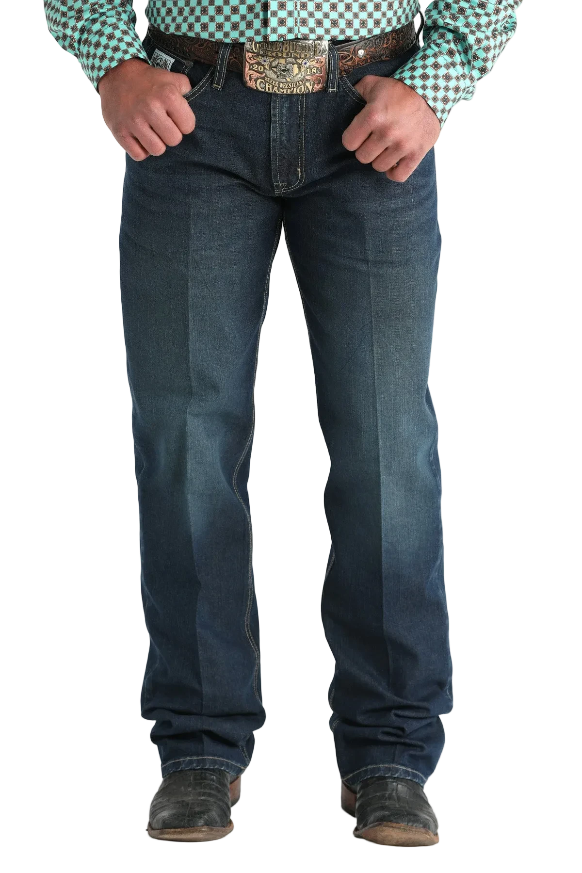CINCH MEN'S WHITE LABEL JEANS - DARK