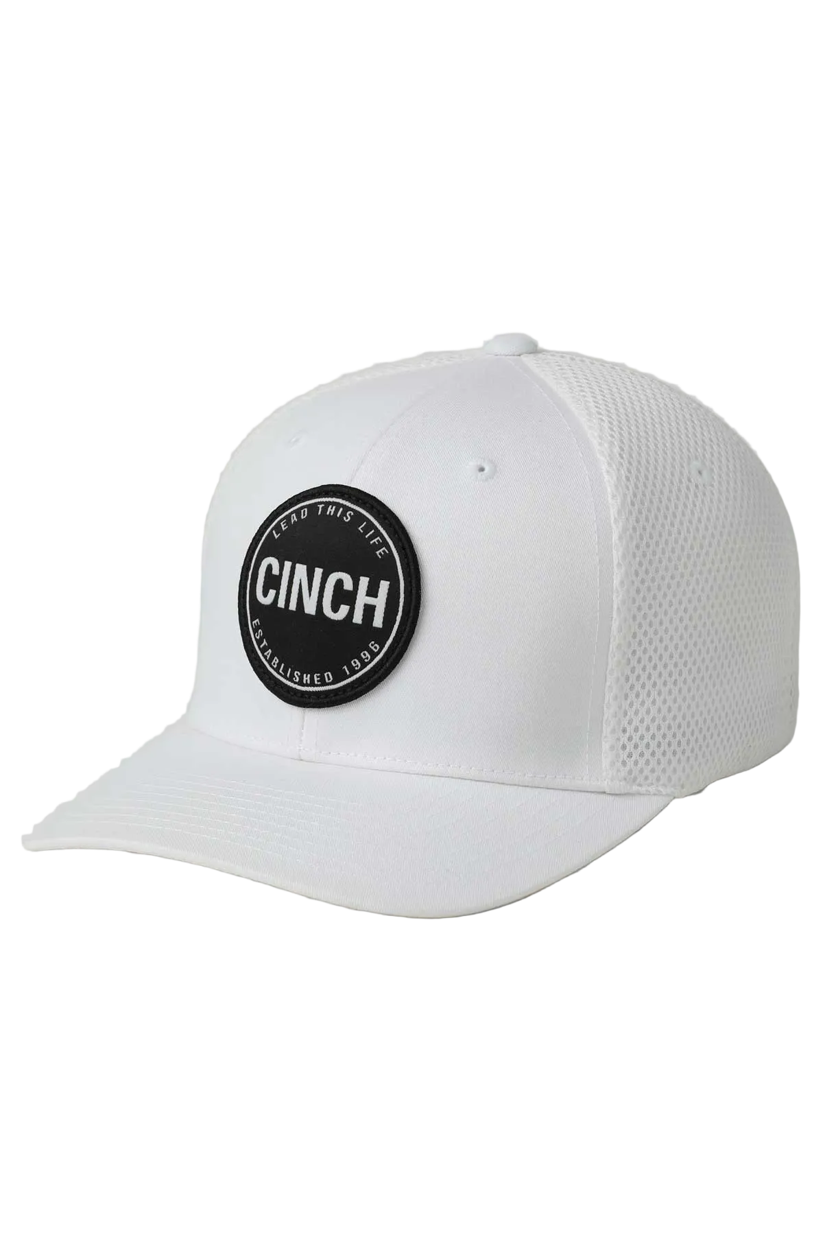 CINCH MEN'S FLEXFIT CAP - WHITE