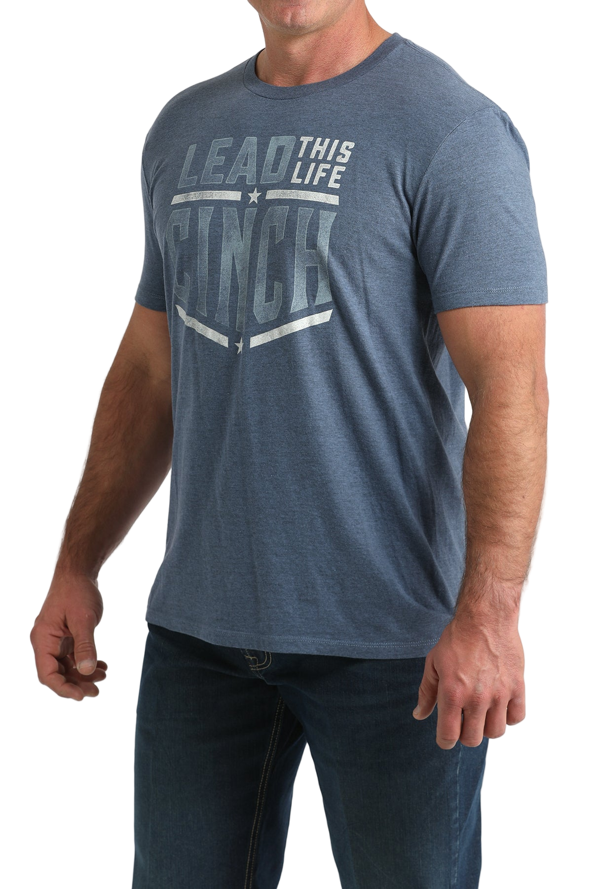 CINCH MEN'S T-SHIRT - BLUE