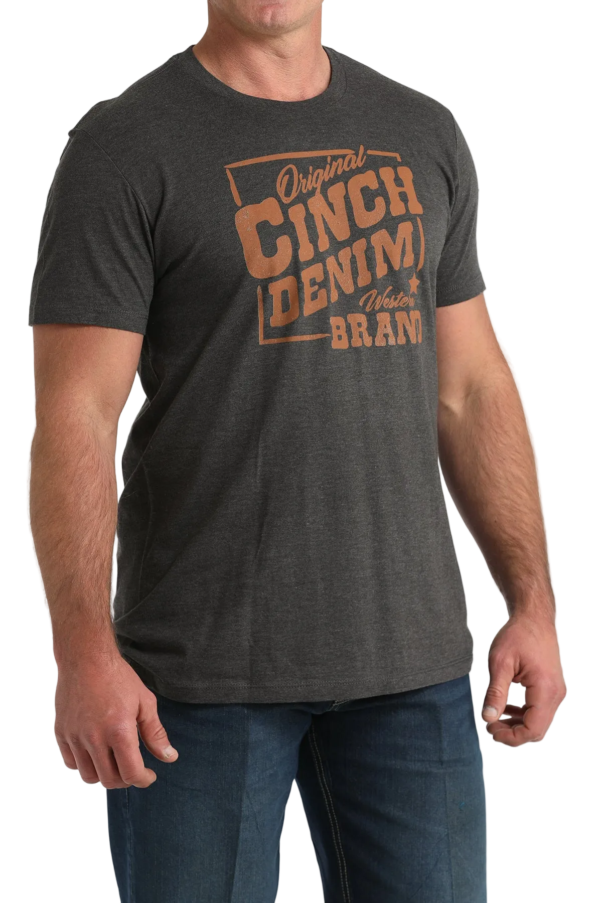 CINCH MEN'S T-SHIRT - GRAY