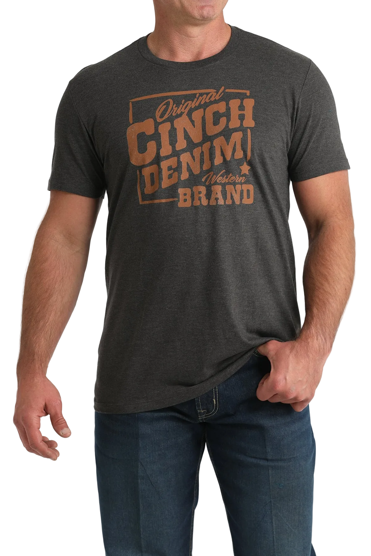 CINCH MEN'S T-SHIRT - GRAY