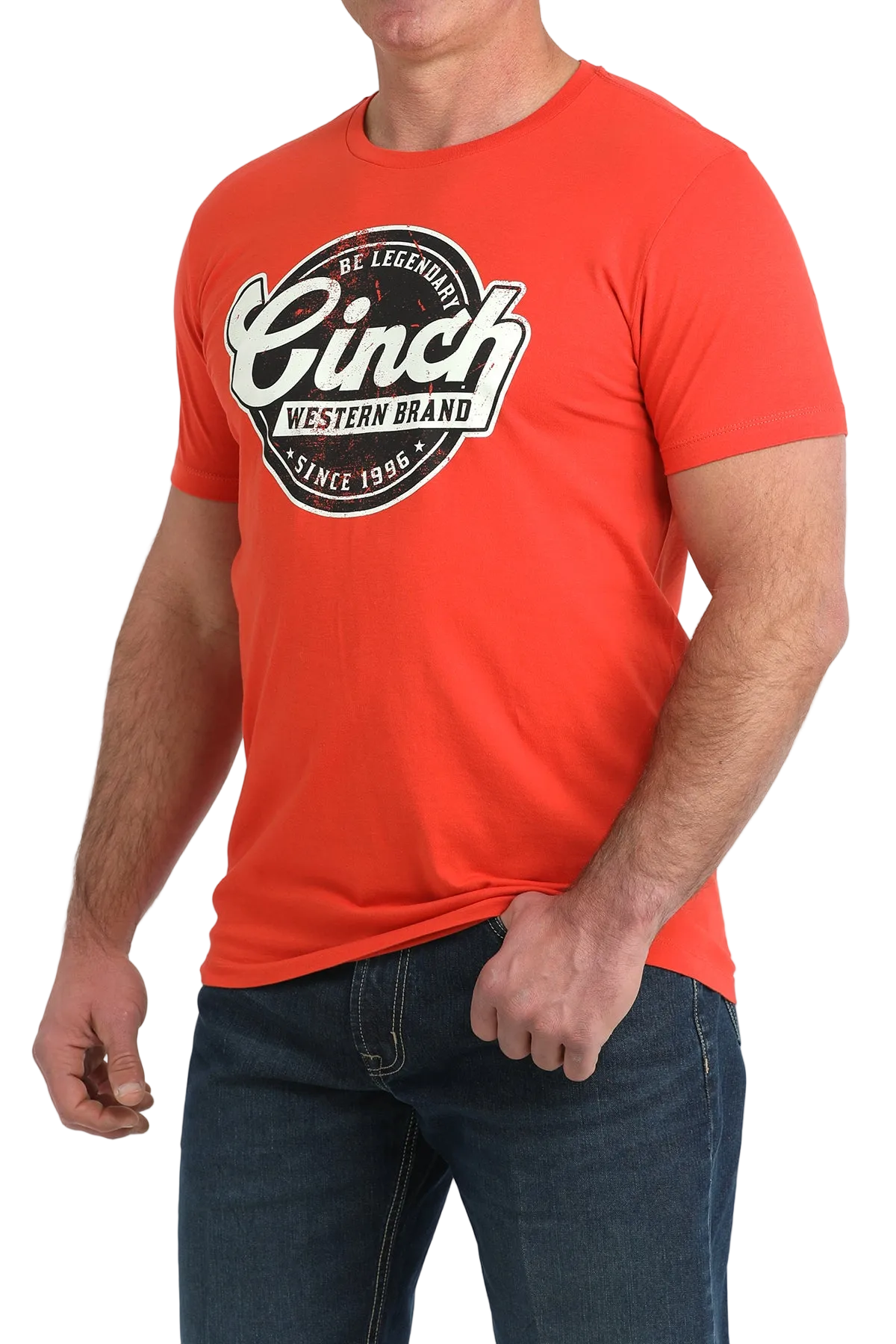 CINCH MEN'S T-SHIRT - RED