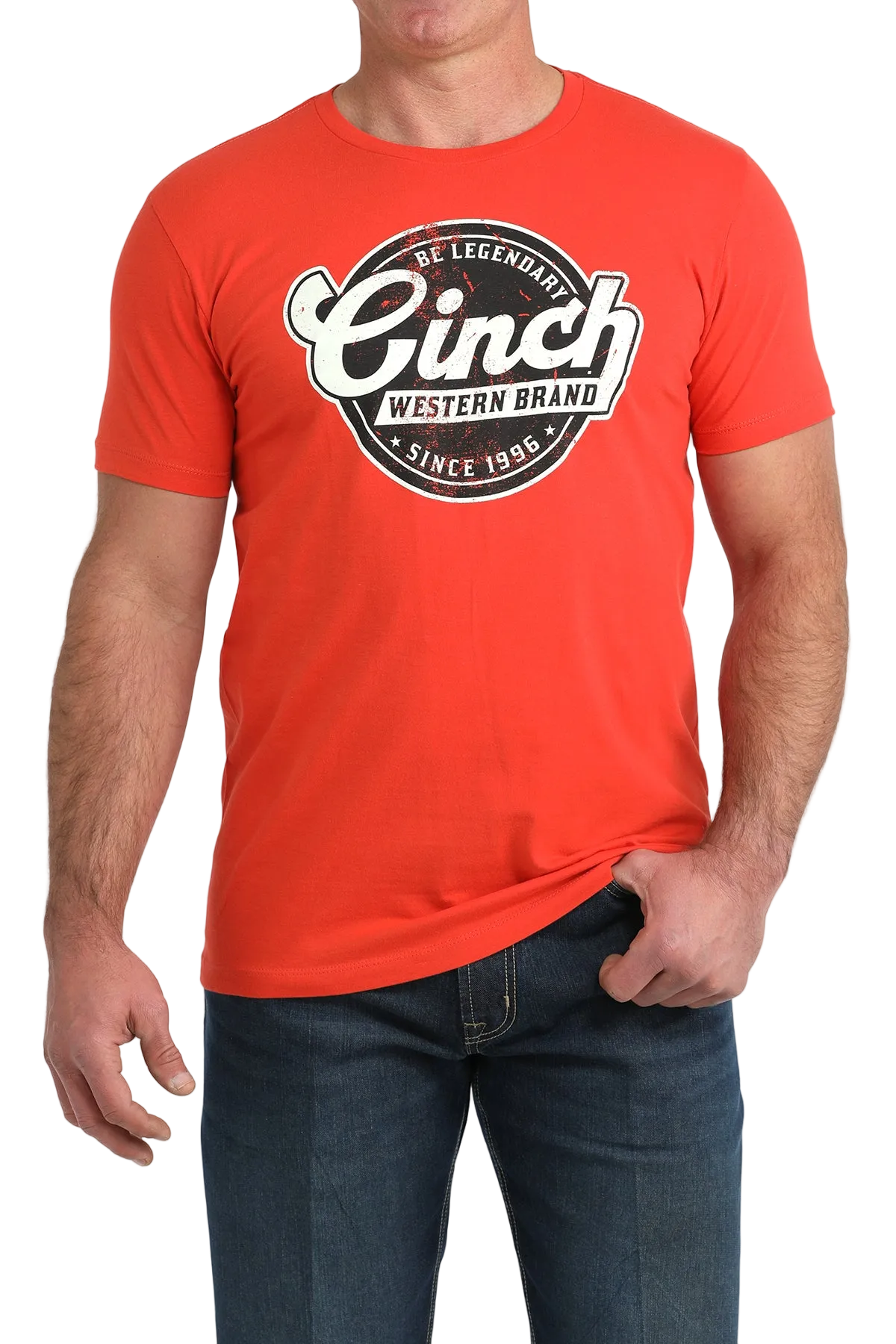 CINCH MEN'S T-SHIRT - RED