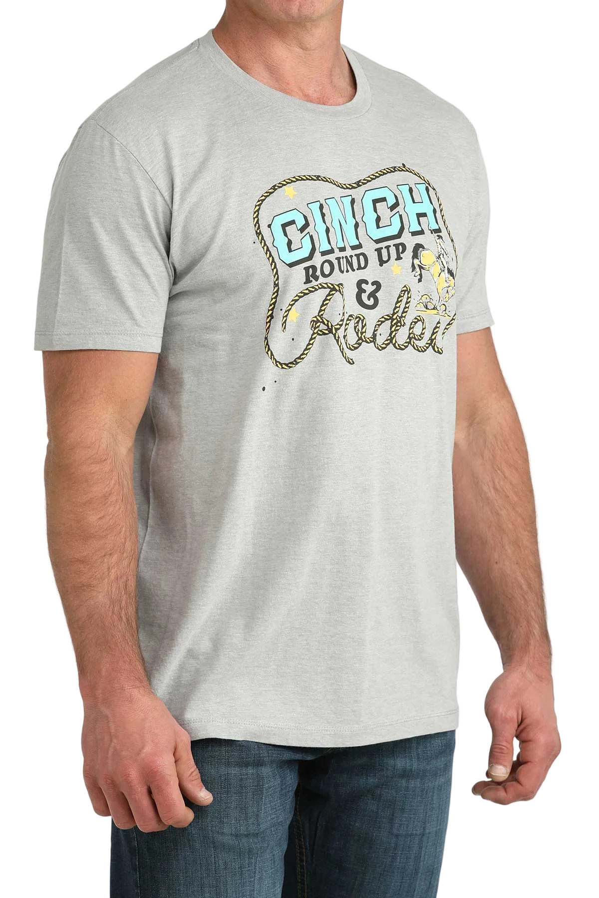 CINCH MEN'S T-SHIRT - GRAY