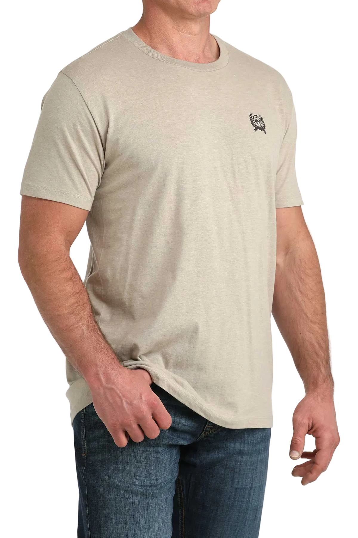 CINCH MEN'S T-SHIRT - KHAKI