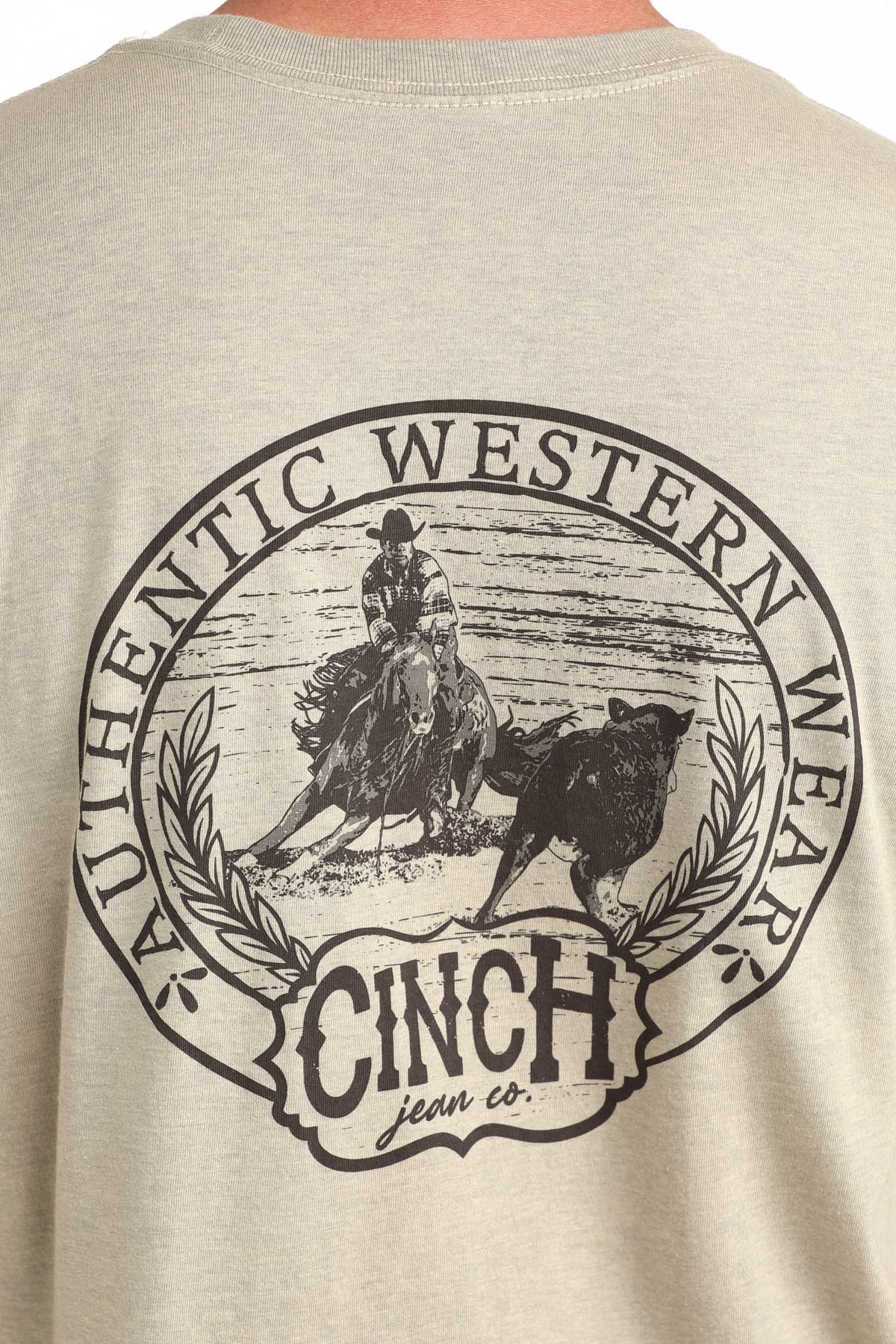 CINCH MEN'S T-SHIRT - KHAKI
