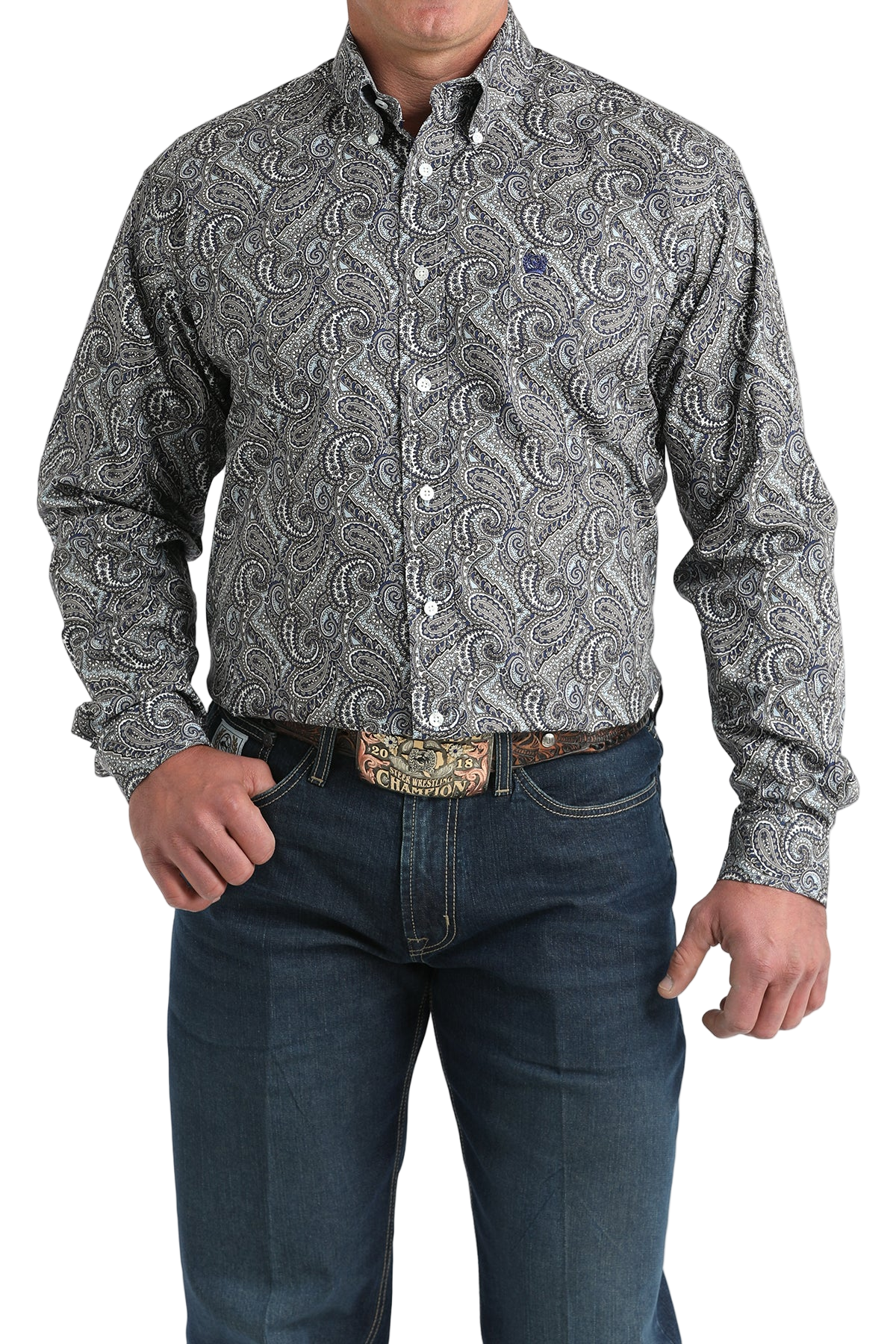 CINCH MEN'S PRINT SHIRT - MULTI**FINAL SALE**
