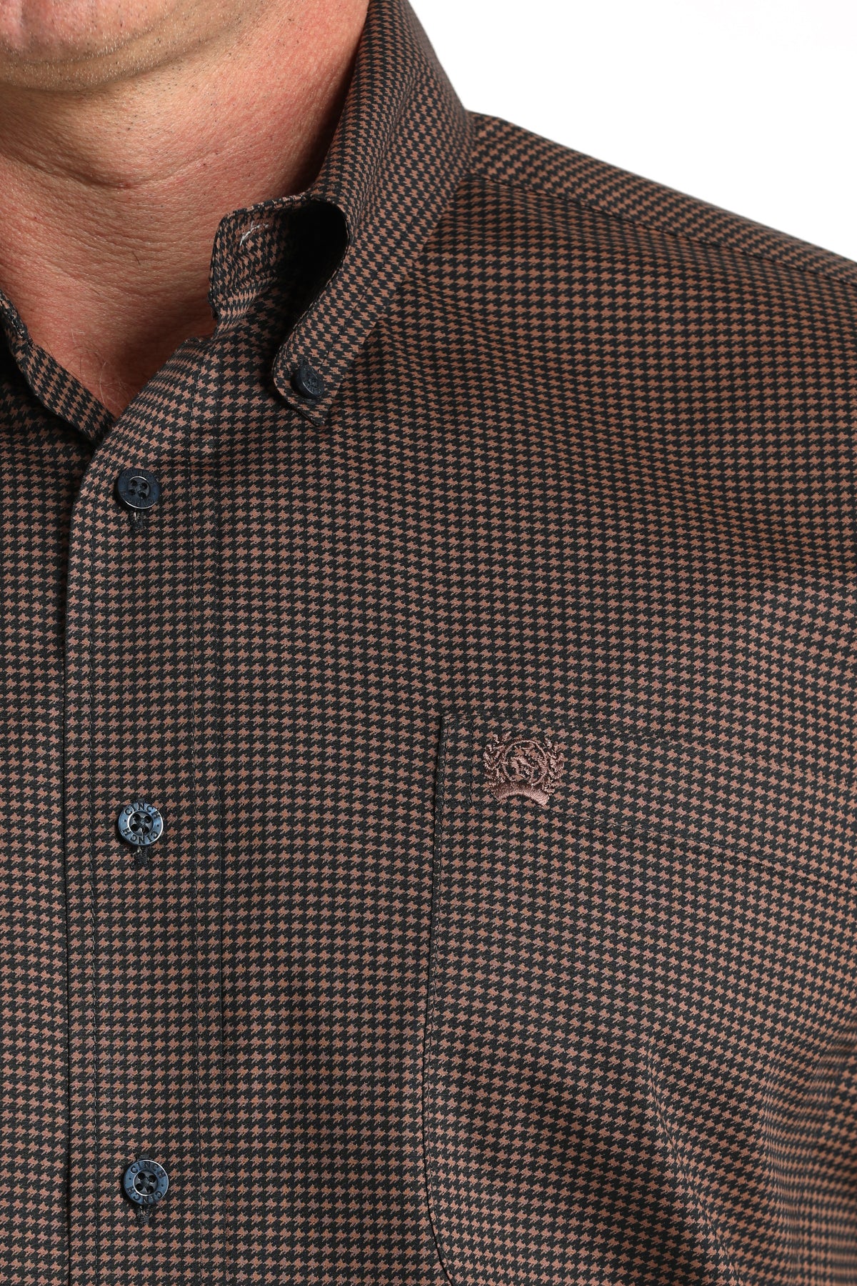 CINCH MEN'S PRINT SHIRT - BLUE**FINAL SALE**