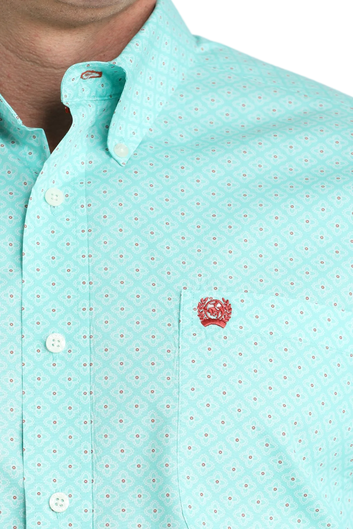 CINCH MEN'S PRINT SHIRT - BLUE