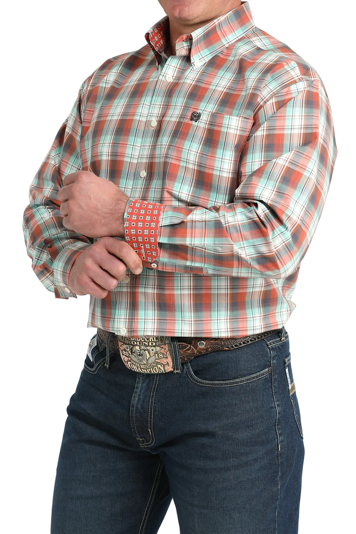 CINCH MEN'S PLAID SHIRT - MULTI