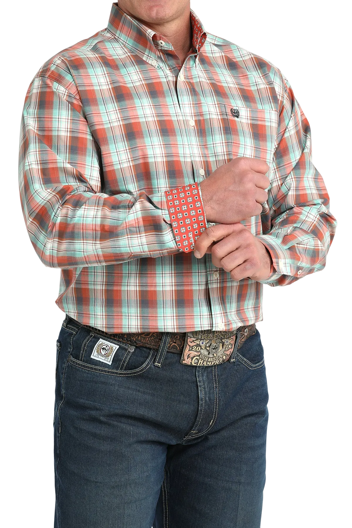 CINCH MEN'S PLAID SHIRT - MULTI