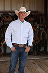 CINCH MENS LONG SLEEVE STRIPE SHIRT - WHITE
