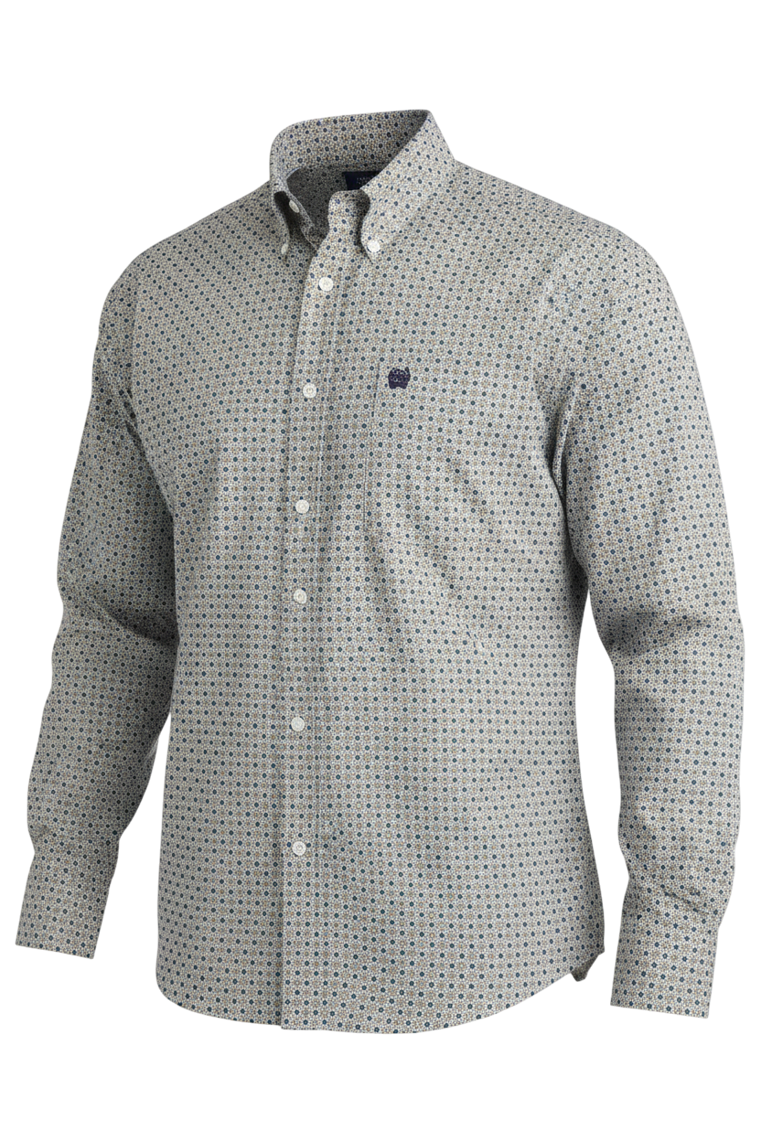 CINCH MENS LONG SLEEVE PRINT - MULTI