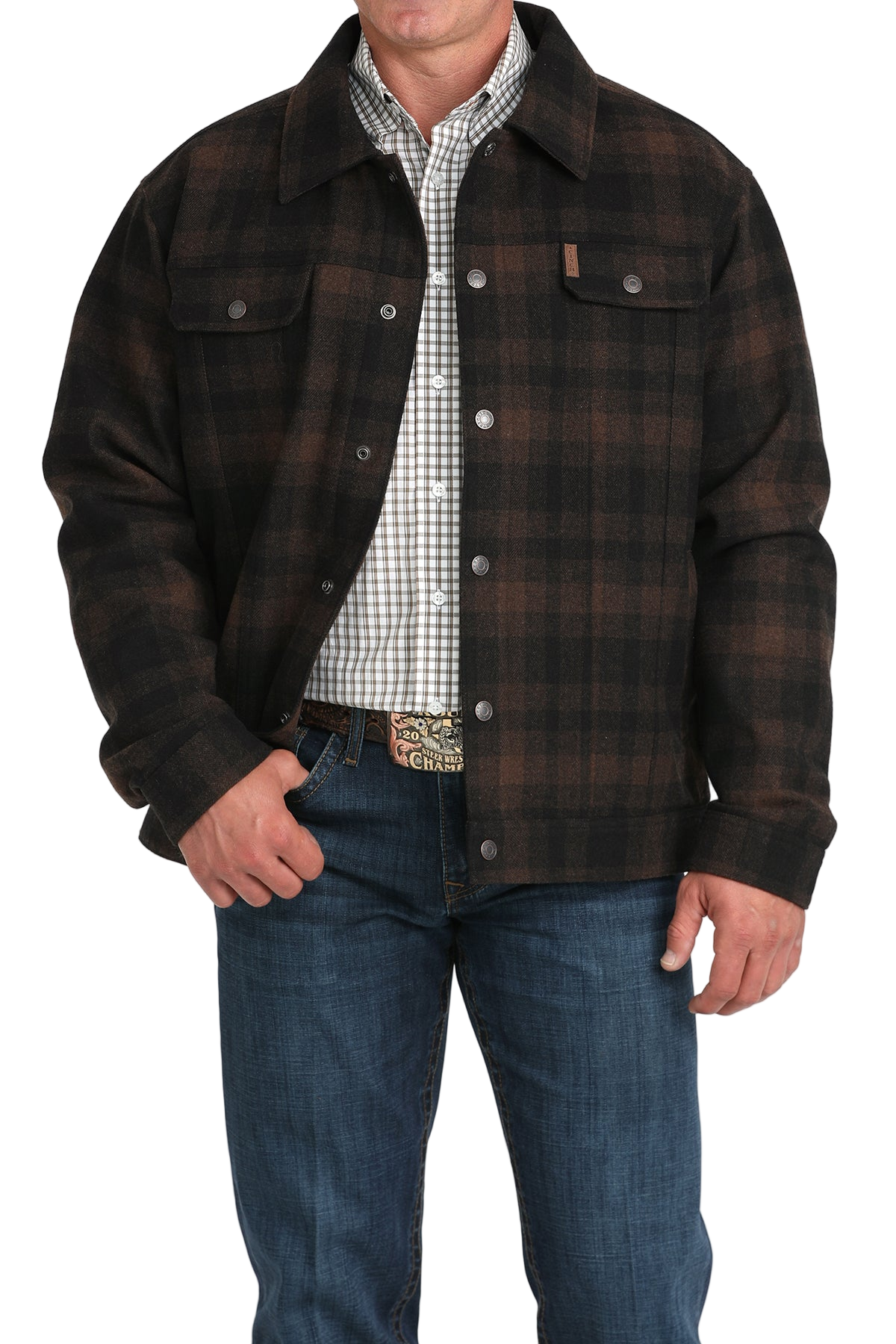 CINCH MEN'S TRUCKER - BROWN