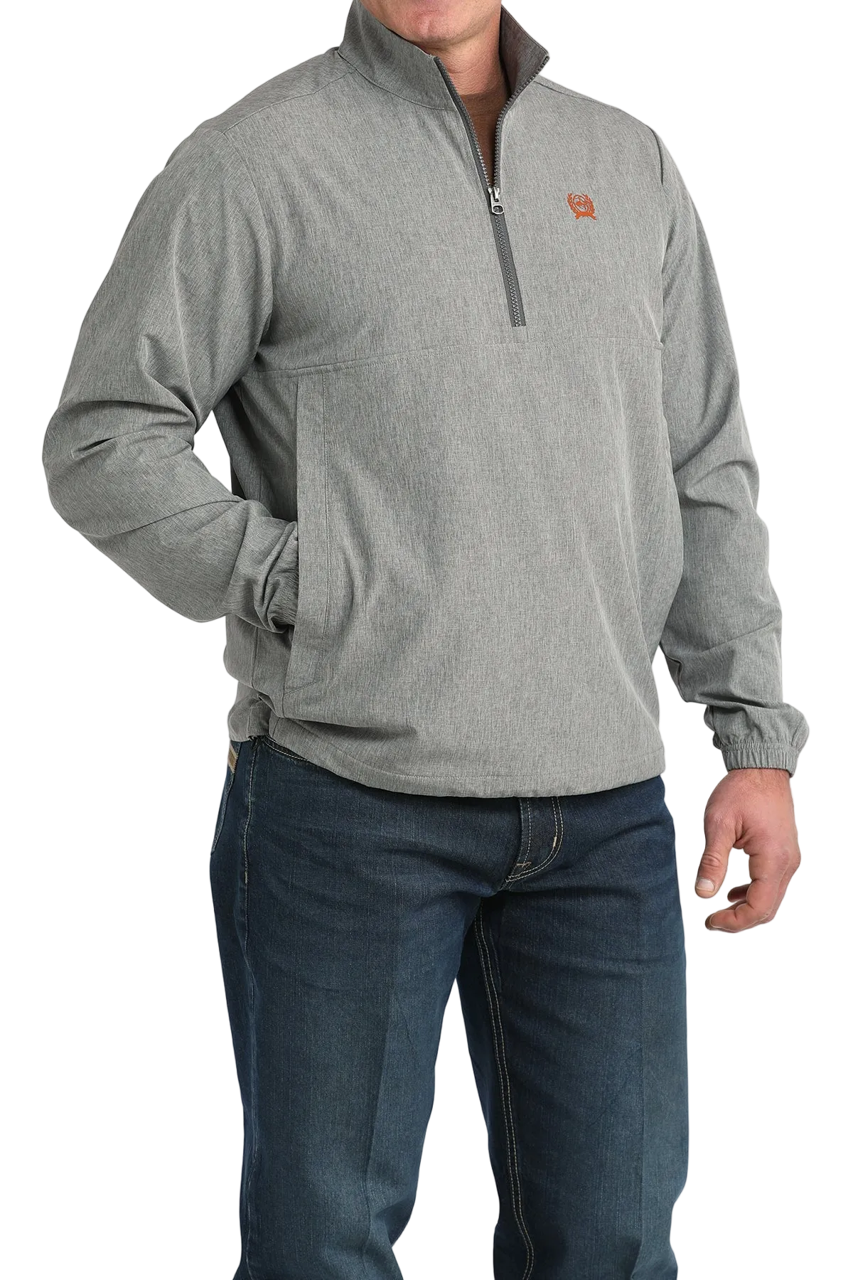 CINCH MEN'S WINDBREAKER - GRAY