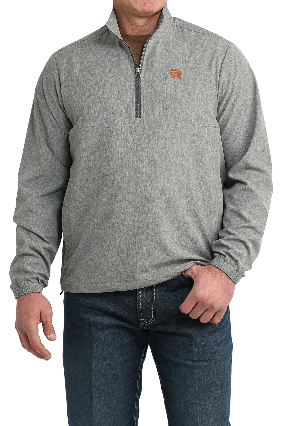 CINCH MEN'S WINDBREAKER - GRAY