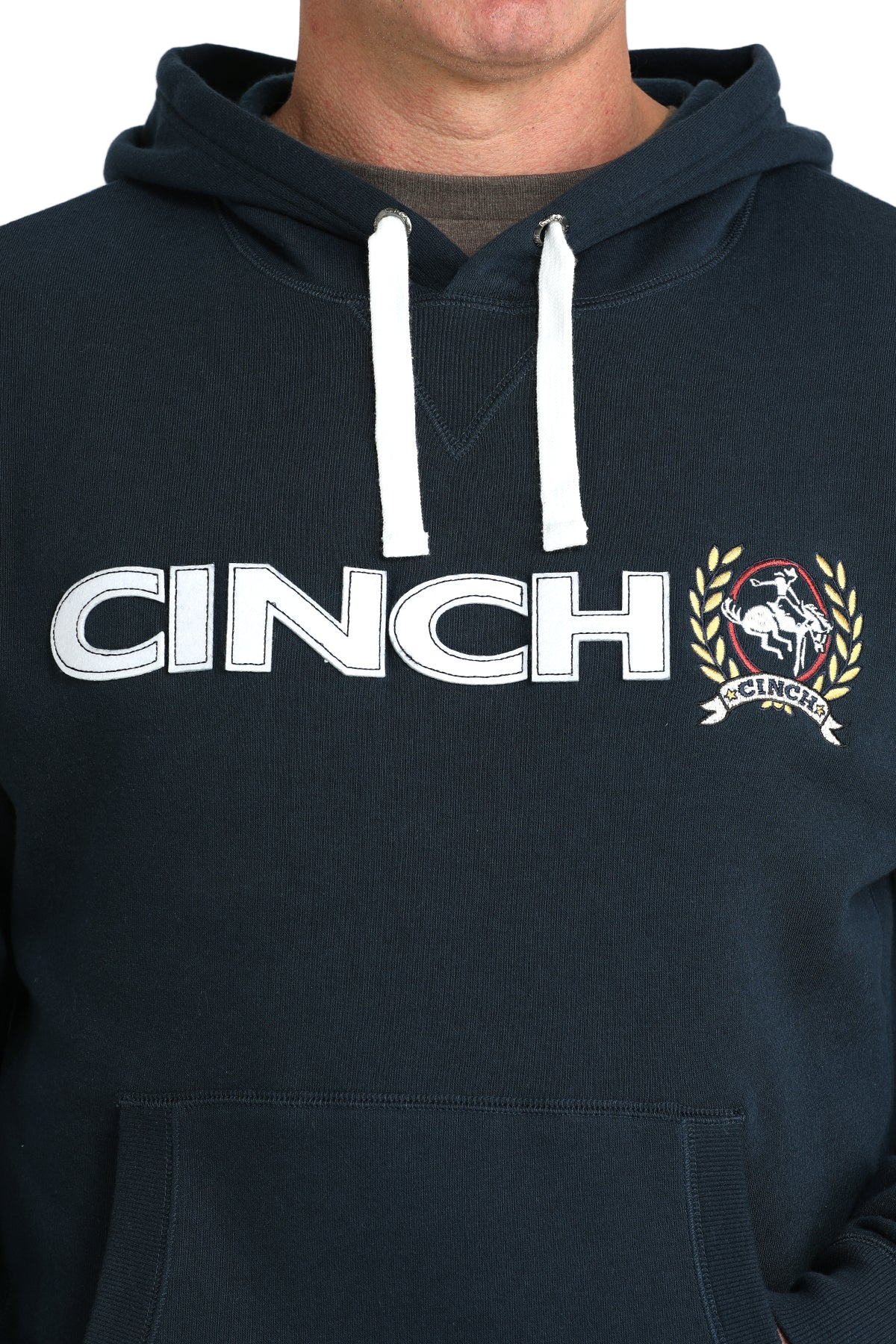 CINCH MEN'S PULLOVER HOODIE - BLUE**FINAL SALE**