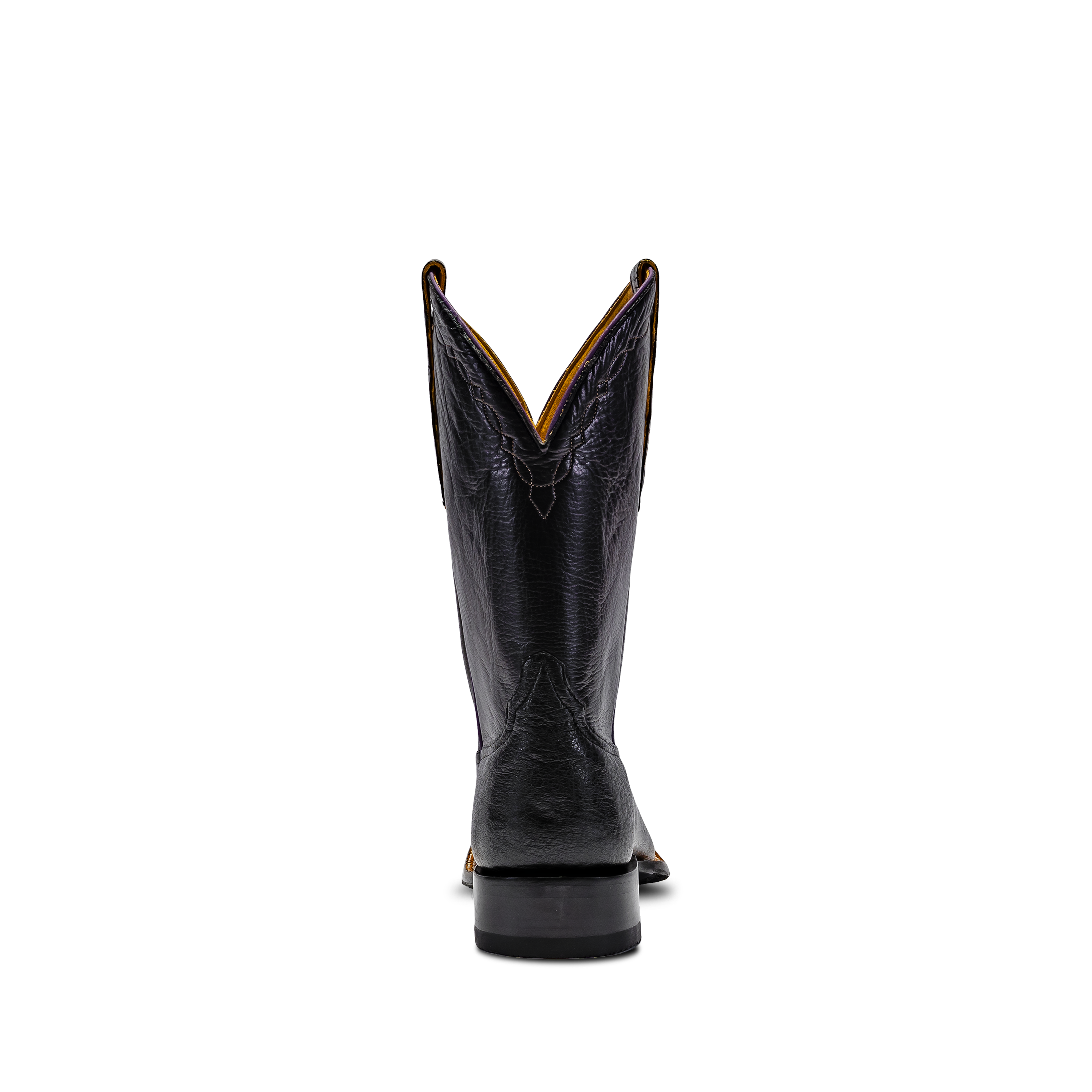 Rod Patrick BLACK SMOOTH OSTRICH (EE)