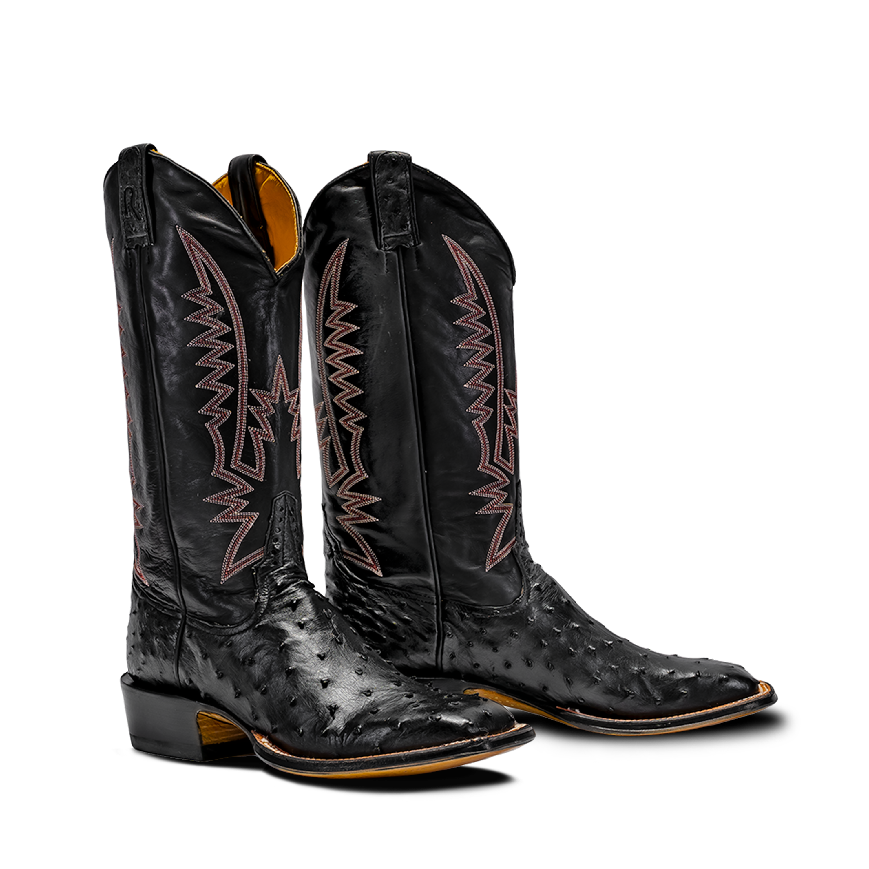 Rod Patrick BLACK CC FULL QUILL OSTRICH (EE)