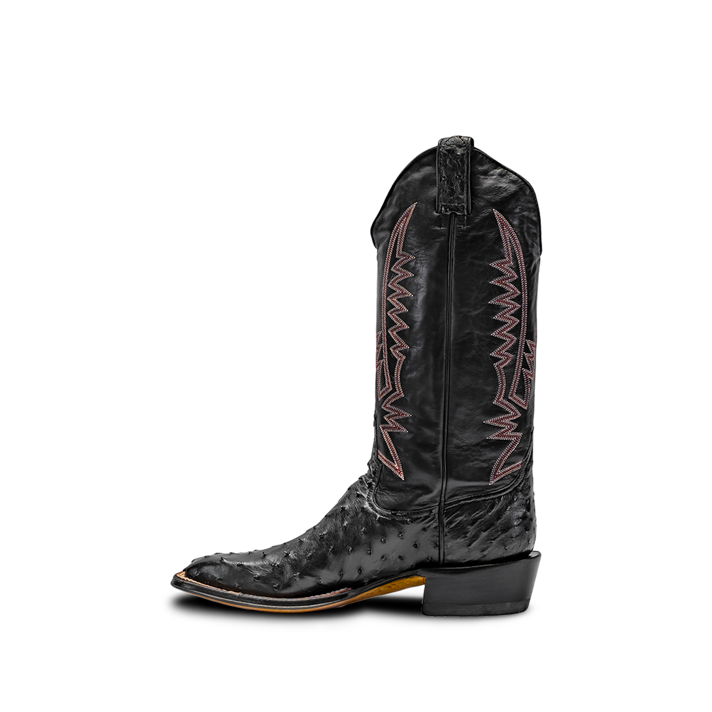 Rod Patrick BLACK CC FULL QUILL OSTRICH (EE)