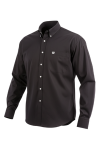 CINCH MEN'S SOLID SHIRT - BLACK
