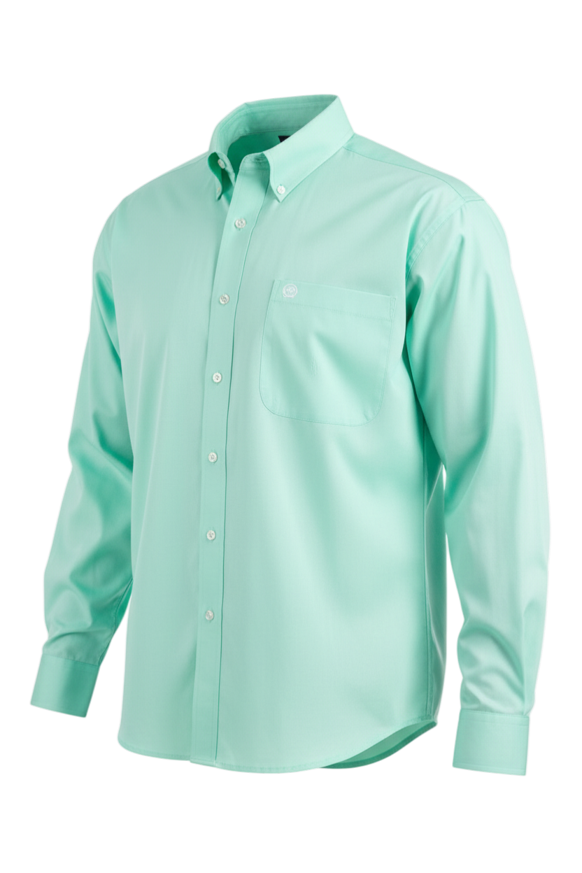 CINCH MEN'S SOLID SHIRT - MINT GREEN