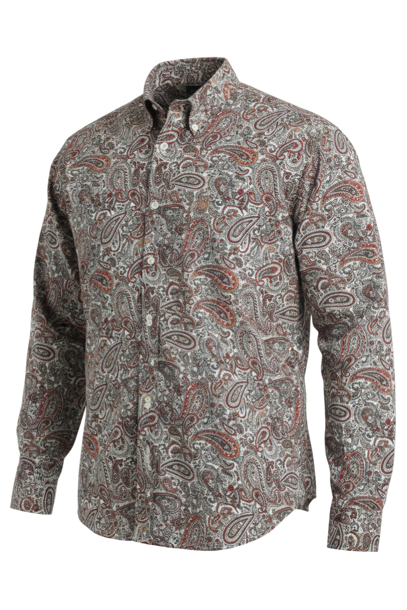 CINCH MEN'S PAISLEY SHIRT - MULTI**FINAL SALE**