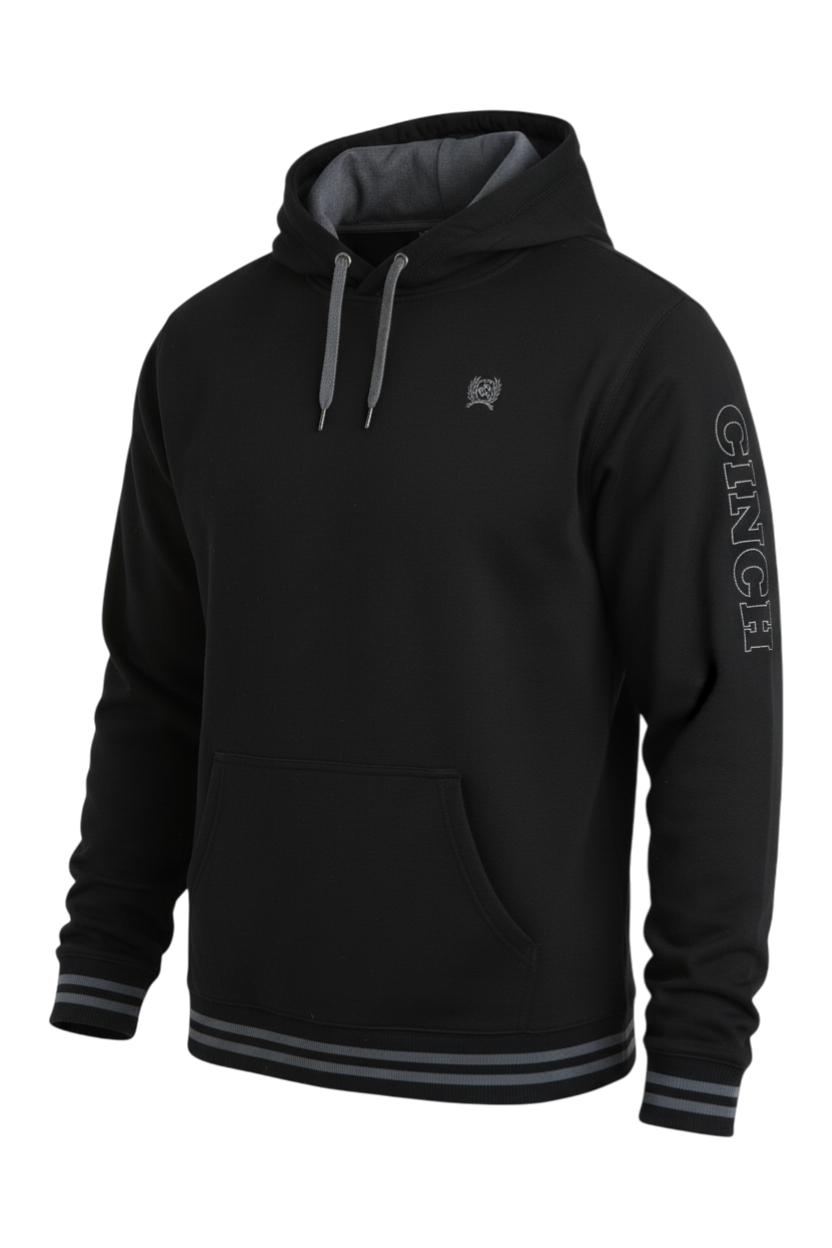 CINCH MEN'S HOODIE - BLACK
